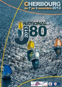 Voile : National J80. Du 1er au 3 novembre 2013 à Cherbourg-Octeville. Manche. 